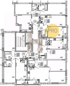 2-к квартира, вторичка, 64м2, 5/9 этаж