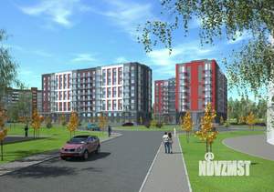 1-к квартира, строящийся дом, 36м2, 1/9 этаж