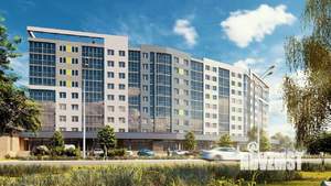 1-к квартира, строящийся дом, 36м2, 3/9 этаж