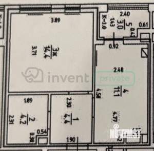 1-к квартира, вторичка, 37м2, 4/10 этаж