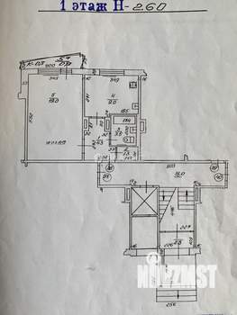 1-к квартира, вторичка, 38м2, 1/9 этаж