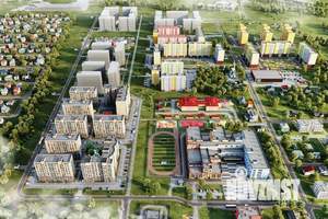2-к квартира, строящийся дом, 58м2, 4/9 этаж