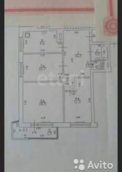 3-к квартира, вторичка, 76м2, 5/17 этаж