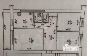 3-к квартира, вторичка, 61м2, 4/5 этаж