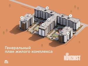 1-к квартира, вторичка, 48м2, 8/9 этаж