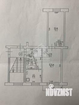 2-к квартира, вторичка, 45м2, 5/5 этаж