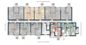 1-к квартира, сданный дом, 38м2, 4/4 этаж