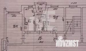 2-к квартира, вторичка, 53м2, 2/4 этаж