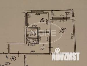 1-к квартира, вторичка, 35м2, 9/9 этаж