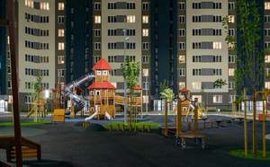 1-к квартира, сданный дом, 37м2, 9/9 этаж