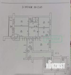 3-к квартира, вторичка, 82м2, 2/5 этаж