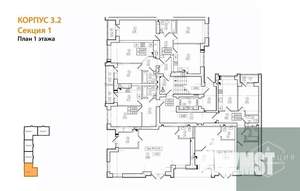 1-к квартира, вторичка, 34м2, 1/9 этаж