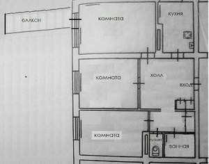 3-к квартира, вторичка, 68м2, 6/12 этаж