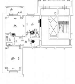2-к квартира, вторичка, 70м2, 4/10 этаж