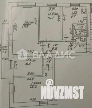 4-к квартира, вторичка, 74м2, 2/9 этаж