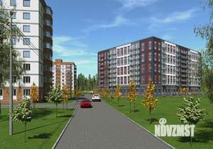 2-к квартира, строящийся дом, 66м2, 5/9 этаж