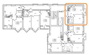 1-к квартира, вторичка, 39м2, 2/4 этаж