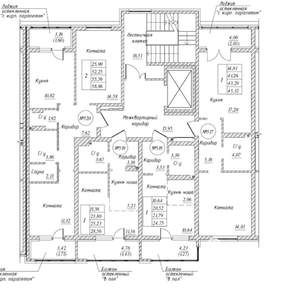 1-к квартира, вторичка, 43м2, 8/11 этаж