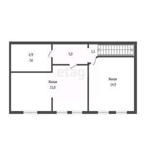 4-к квартира, вторичка, 104м2, 5/5 этаж