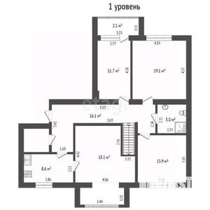 4-к квартира, вторичка, 175м2, 5/5 этаж