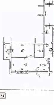 1-к квартира, вторичка, 45м2, 8/8 этаж