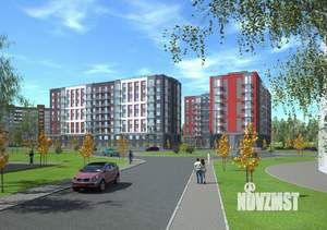 2-к квартира, строящийся дом, 58м2, 5/9 этаж