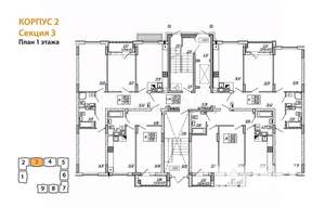1-к квартира, вторичка, 39м2, 5/9 этаж