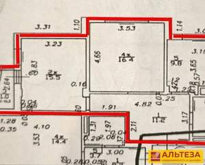 2-к квартира, вторичка, 58м2, 10/10 этаж