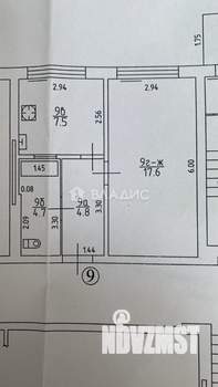 1-к квартира, вторичка, 35м2, 1/5 этаж