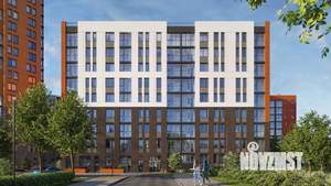 2-к квартира, строящийся дом, 60м2, 6/18 этаж