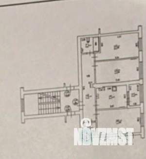 3-к квартира, вторичка, 73м2, 4/5 этаж