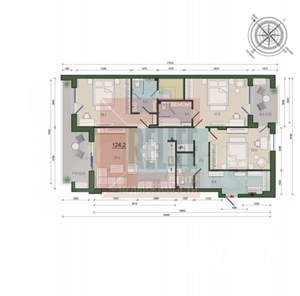 3-к квартира, вторичка, 124м2, 3/9 этаж