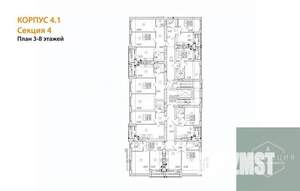 2-к квартира, вторичка, 56м2, 6/9 этаж