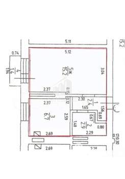 1-к квартира, вторичка, 27м2, 4/8 этаж