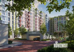 1-к квартира, строящийся дом, 39м2, 7/9 этаж