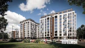 1-к квартира, строящийся дом, 34м2, 6/9 этаж