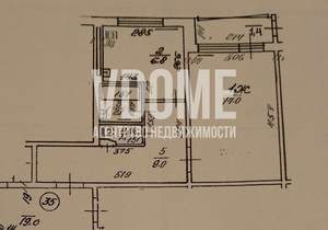 1-к квартира, вторичка, 34м2, 9/9 этаж