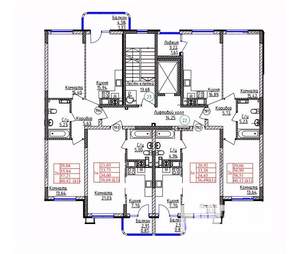 2-к квартира, вторичка, 59м2, 9/9 этаж