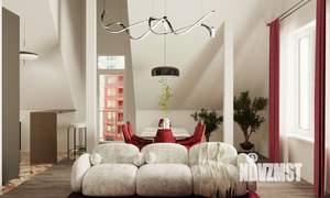 2-к квартира, вторичка, 90м2, 12/12 этаж