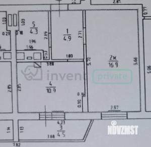 1-к квартира, вторичка, 37м2, 7/10 этаж