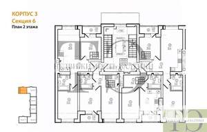2-к квартира, вторичка, 55м2, 2/9 этаж