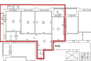 3-к квартира, вторичка, 97м2, 6/8 этаж