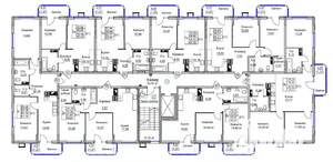 1-к квартира, вторичка, 40м2, 7/9 этаж