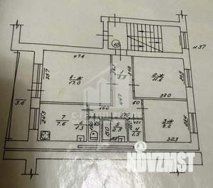 3-к квартира, вторичка, 60м2, 4/5 этаж