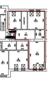 4-к квартира, вторичка, 113м2, 8/8 этаж