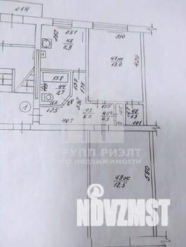 2-к квартира, вторичка, 48м2, 1/5 этаж