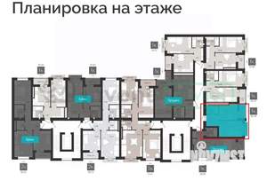 1-к квартира, вторичка, 31м2, 9/9 этаж