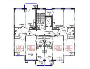 2-к квартира, строящийся дом, 59м2, 6/9 этаж