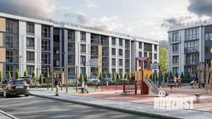 1-к квартира, строящийся дом, 37м2, 3/4 этаж