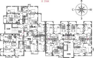 2-к квартира, сданный дом, 79м2, 8/9 этаж